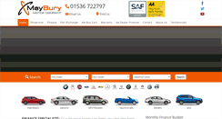 Desktop Screenshot of mayburymotorcompany.co.uk